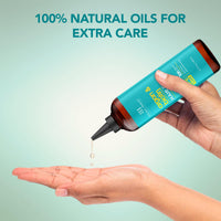 Botanic Hearth Argan & Biotin Hair Oil - 6.7 fl oz - Strengthening and Nourishing Hair Treatment for Thicker, Fuller-Looking Hair - Paraben Free - For All Hair Types