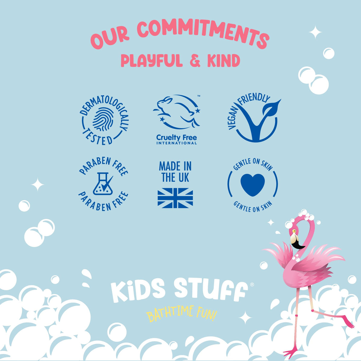 Kids Stuff Berry Mallow Kids Shampoo | Fruity Berry Scent & Playful Squeezy Tube Format | For Soft & Detangled Hair | With Nourishing Natural Marshmallow Extract | Dermatologically Tested | 250ml