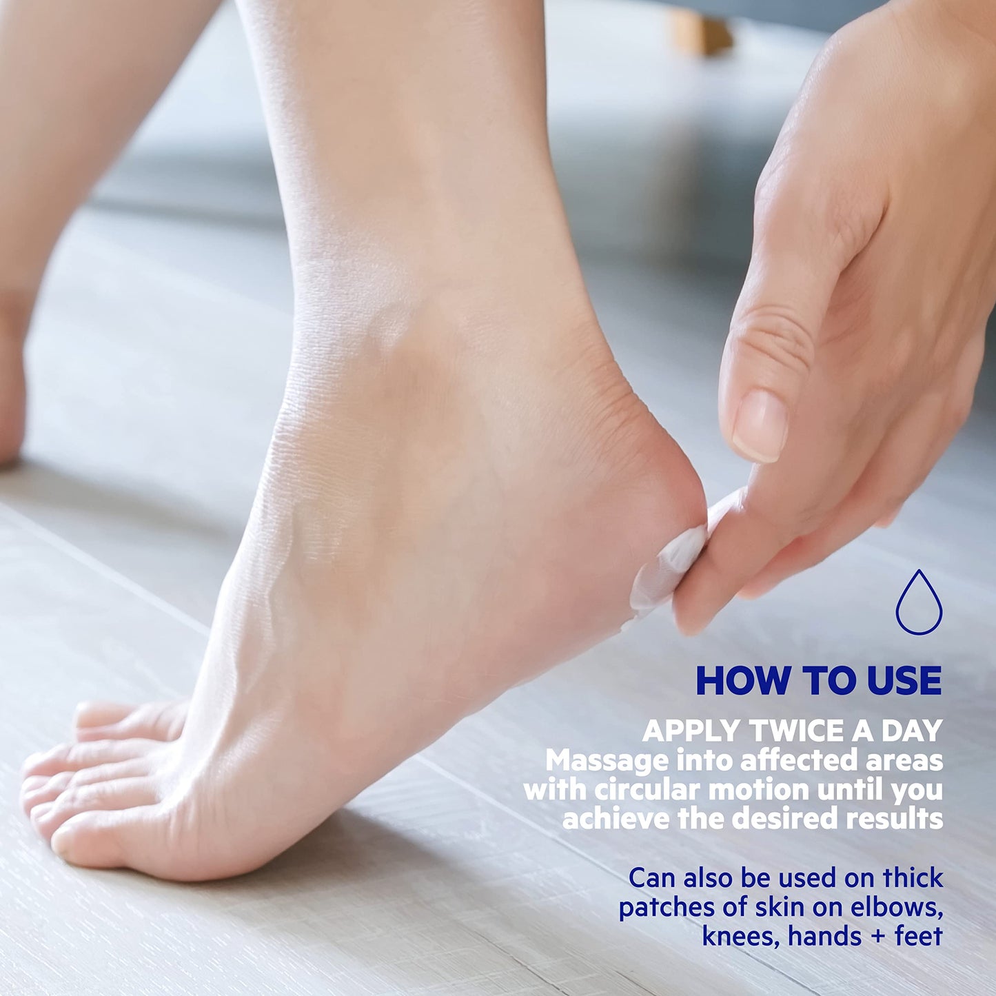 SVR XERIAL 50 Extreme Foot Cream with 50% Pure Urea for Severely Dry, Cracking, Rough, Stubborn Hard Skin Prone to Corns and Calluses, 50ml