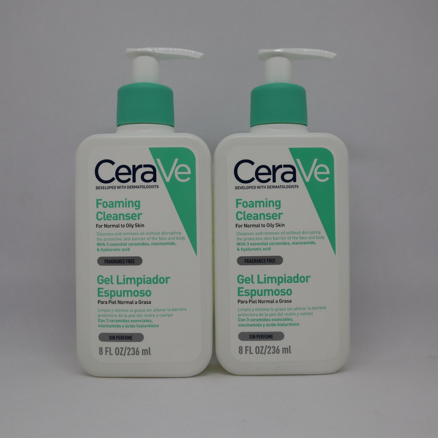 CeraVe DOUBLE Foaming Cleanser 236ml Pack Of 2