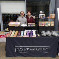 Glasgow Soap Company Turkish Delight Lip Balm Made with Coconut Oil, Shea Butter and Beeswax -15g.