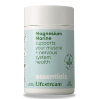 Lifestream Natural Magnesium Capsule - Pack of 120 Capsules