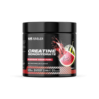 OUT ANGLED Out Angled Creatine Monohydrate Powder, Wild Watermelon, 50 Servings, Micronised for Easy Mixing, Muscle Growth, Recovery and Strength Performance