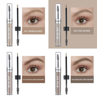 GEEWHILE Eyebrow Gel Dark Brown Brow Gel, Eyebrow Tint Kit Dye Brow Pomade, Long-Lasting Waterproof Eye Brow Pigment with Brush (#2 Cool Blonde)