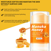 DMQ Urea Cream 60 Percent for Feet - Honey Foot Cream - Urea Foot Cream for Cracked Heels and Dry Skin - 2PCS Cracked Heel Repair Cream for Hands & Feet Skin Care - 60% Urea & Honey Foot Balm