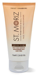 ST. MORIZ St Moriz Professional Daily Face Tanning Moisturiser in Light | Hydrating Face Moisturiser with Gradual Fake Tan | With Aloe Vera & Vitamin E | Dermatologically Tested | Vegan | Cruelty Free | 75ml
