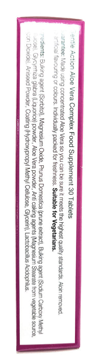 Aloe Pura Colax Gentle Action Colon Cleanse 30 Tablets x 2