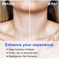 Ah8 Neck Firming Cream, Neck Firming Creams Contain Hexapeptide,With Double Roller Massage,Reduce Wrinkles Fine Lines And Double Chin,Firm And Lift Sagging Skin