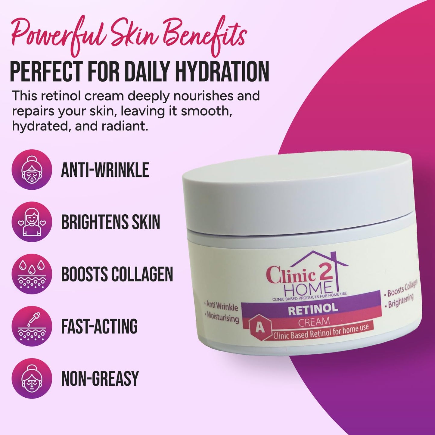 Clinic2Home Retinol Cream 50g