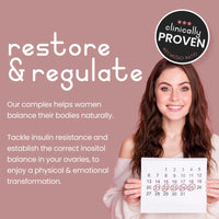 VitaBright Myo and D-Chiro Inositol Complex - 4000mg per 4 Tablets - 120 Tablets - Clinically Proven 40:1 - Vitamin B6, Folic Acid, Chromium - PCOS, Hormonal Balance, Ovarian Function, Fertility