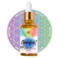 SH SHAKRA HEALTH Yoni Oil, Massage Oil & Daily Ritual Moisturising Oil | Manifesting, Law of Attraction, Meditation, Pagan Spells & Invocations. Manifest Wishes. Vegan, Organic, Natural (Manifest)