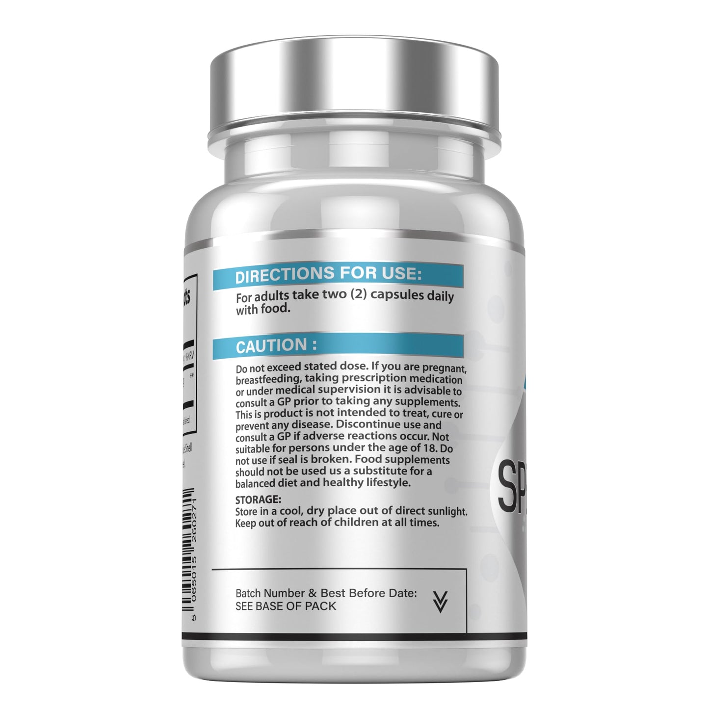 Nutra Science Spermidine 99% Concentration | 100X More Potent Than Wheat Germ Spermidine Supplements | 90 Vegan Spermidine Capsules 10mg Serving Highest Purity in The UK