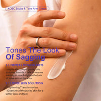 DRIPDRIP Sculpt & Tone Arm Cream - Arm Firming Cream For Women | Skin Tightening Creams Body,Skin Firming Body Cream For Arm,Leg,Belly | Deep Moisturizing And Hydrating,Suitable For Sensitive