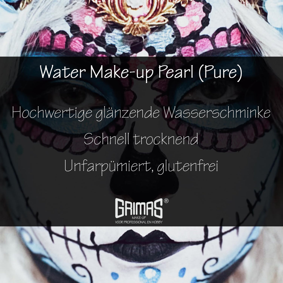 GRIMAS Grimas Water Make-Up Pearl, 15 Ml, Colour 745
