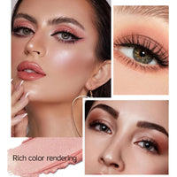 SEMECOMER Eye Shadow Stick - 5-in-1 Velvet & Matte Makeup Eyeshadow Stick, Long-Lasting Creamy Formula, Eyeshadow Pencil Includes Shimmer & Matte Finishes for Effortless Glam, Easy to Carry Combination Design