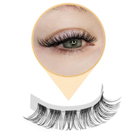 QUEWEL Individual Eyelashes 72 Pcs DIY Cluster Lashes D Curl 16mm Mega Matte Eyelash Clusters Volume False Lashes Soft & Light For Home Use(Volume-DH-D-16mm)