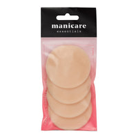 Manicare Pack Of 4 Cosmetic Compact Puffs, Latex Free, Washable, Re-usable, Perfect For Pressed Powder, Round Beauty Face Blender, Easy To Use For Flawless Makeup Application, Setting And Sculpting