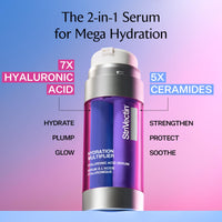 StriVectin Multi Action Hydration Multiplier Hyaluronic Acid Serum, Ceramides and Peptides for Dehydrated, Dry Skin 1 oz