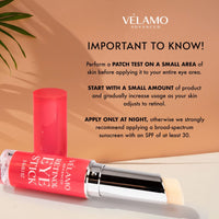 VELAMO ADVANCED Retinol Eye Balm Stick with Bakuchiol & Peptides – Under Eye Cream for Dark Circles, Puffiness, Fine Lines – Visible Results in 4–8 Weeks – Anti-Ageing & Firming for Mature Skin, 3g