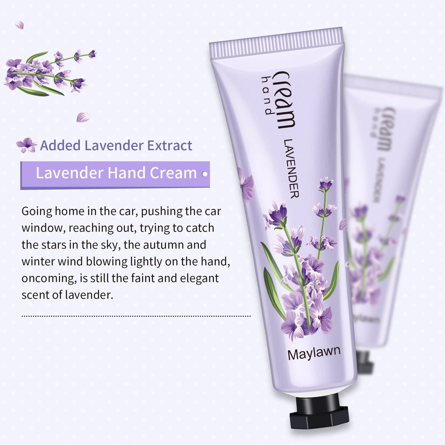 Maylawn Hand Cream, 5 x 30ml, Hand Cream Gift Sets, Pack of 5