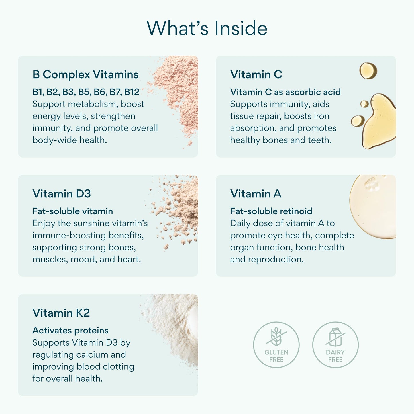 Bettervits Multivitamin, 14 Nutrients with Vitamin D, K2 & Biotin, 60 Caps
