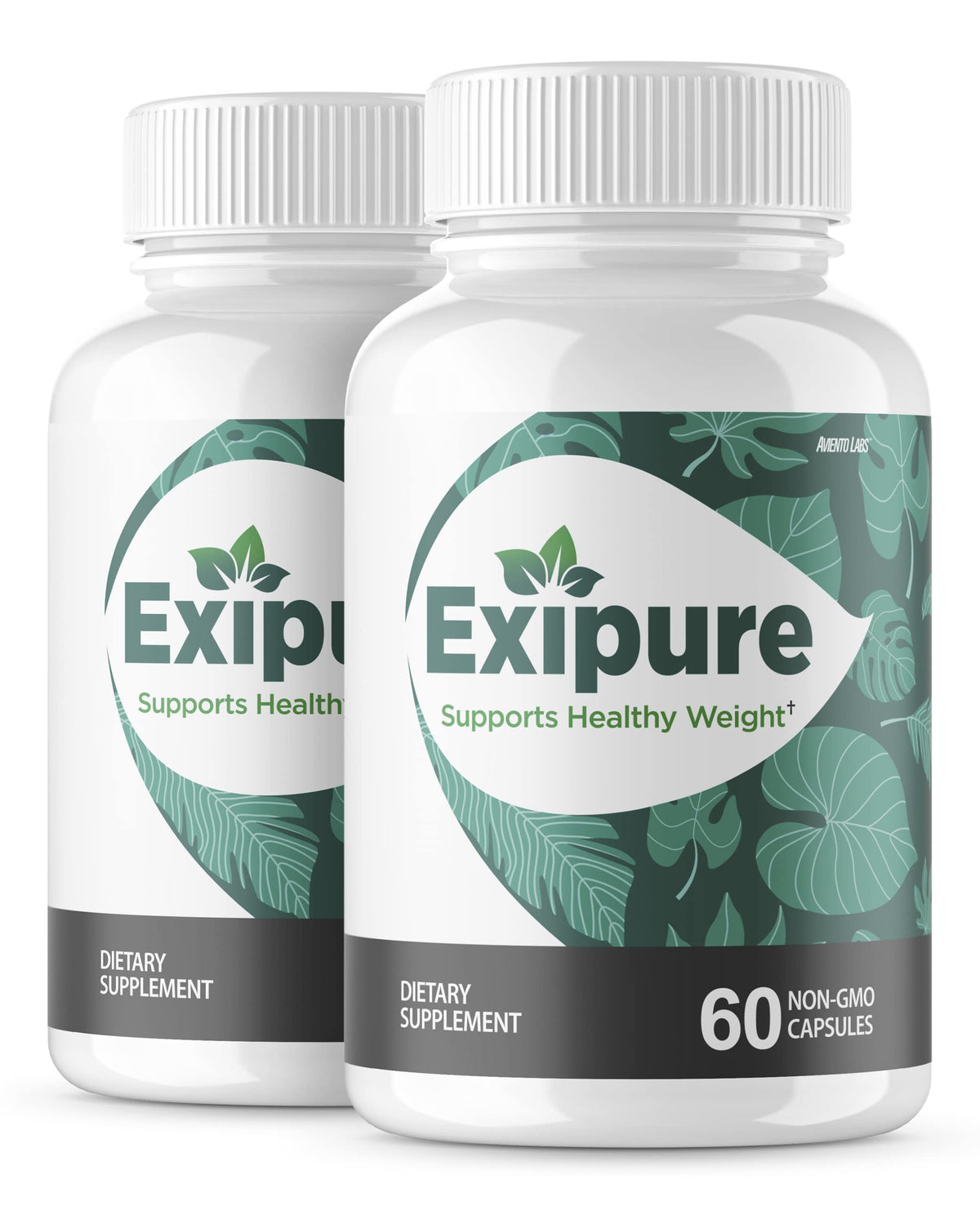 Aviento Labs (2 Pack) Exipure, Original Exipure Pills Supplement, 2 Bottle, 60 Day Supply (120 Capsules)