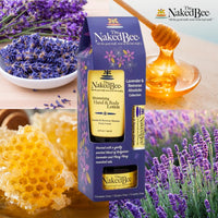 The Naked Bee Lavender & Beeswax Gift Collection. Body Butter, Body Lotion & Lip Balm Gift Set. Moisturising Body Care & Body Skin Care Collection. Moisturising Body Skincare Womens Gift Sets.