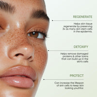 DAISYFACE Brightening Face Exfoliator 30ml – Gentle Exfoliation with Daisy Stem Cells, Bamboo Powder & AHAs – For Smooth, Radiant Skin