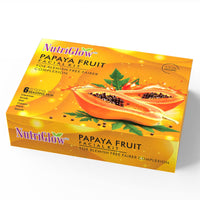 NUTRIGLOW Papaya Face Kit For Clearer, Blemish-Free Skin Moisturized And Brighter Skin, Fresh Appearance, All Skin Types, 260gm