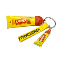Carmex CARMEX Limited Edition Keyring Set with Strawberry Lip Balm Tube | Softens & Hydrates Lips