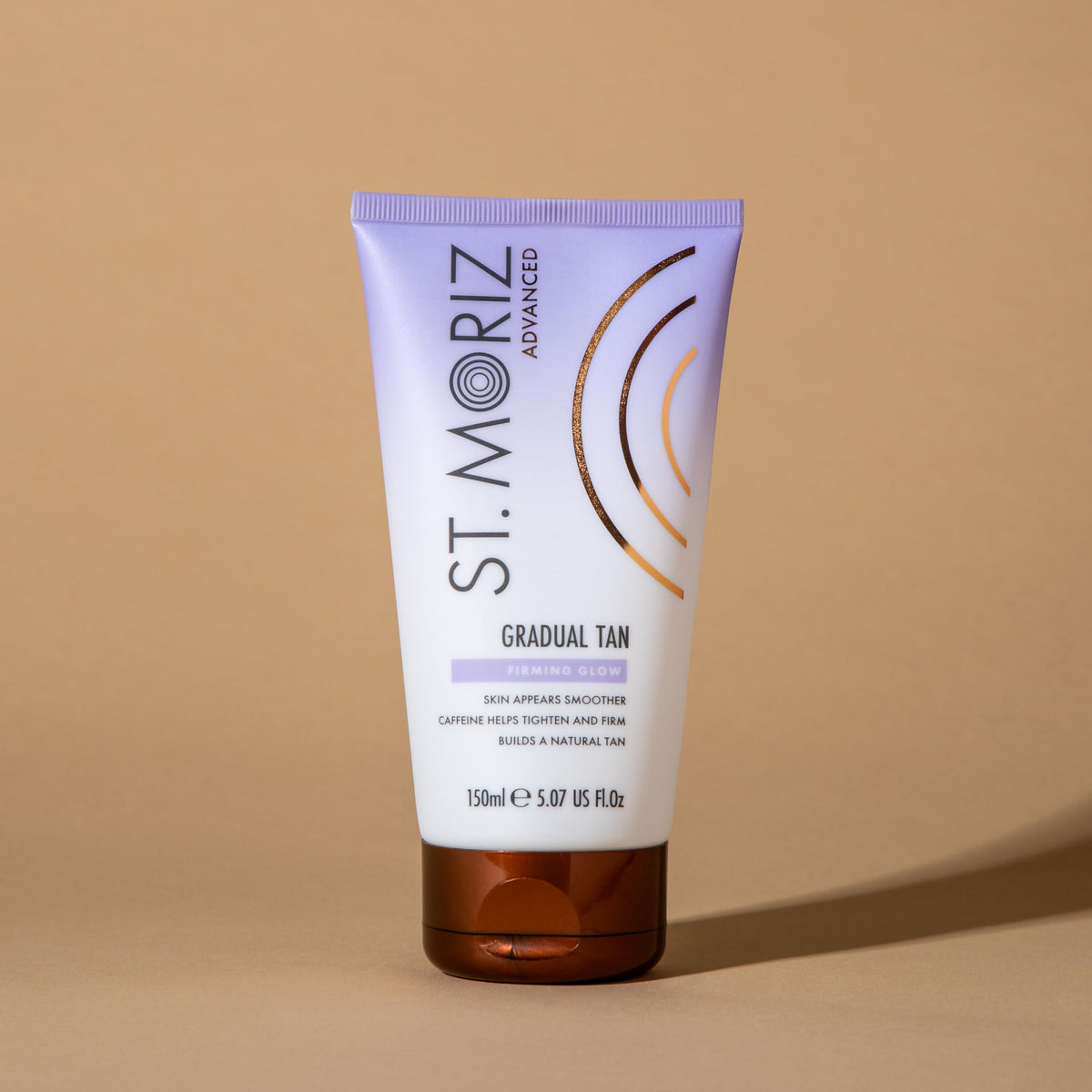 ‎ST. MORIZ St. Moriz Advanced Firming Gradual Tanning Lotion | Hydrating Gradual Tan Moisturiser with Caffeine to Help Firm & Tighten Skin | Builds up a Natural Glow in 1 to 3 Applications | Vegan | 150ml