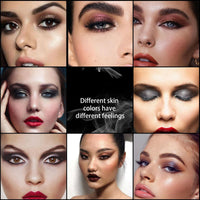 Xinyig Grey Eyeshadow Palette Black Eyeshadow 12 Pigmented,Smokey Eyeshadow Palette 12 Shades,Waterproof Eye Shadow Pallets for Women,Shimmer Smokey Color Eyeshadow,Full Matte Smokey Eye Shadow Pallets