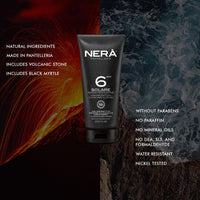 Nerà Pantelleria NERA Pantelleria SPF 6 Water Resistant Sunscreen Lotion: Low Protection 200ML Lotion with UVA & UVB Filters for Dehydration and Aging Prevention, Men and Women