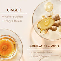 2PCS Ginger Massage Oil for Muscle Relaxation & Skin Hydration,Massage Oils for Massage Therapy,Body Oil for Muscle Pain Relief,Soothing Essential Oil with Vitamin E,Stress Relief & Tired Legs