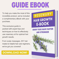 GoldWorld Rosemary Oil for Hair Growth,Diluted Rosemary Oil with Sclap Massager&Ebook,Hair Growth Oil Serum with Castor Oil Biotin Argan for Dry Damaged Hair,Hair Ingrown Loss Treatments for Women Men
