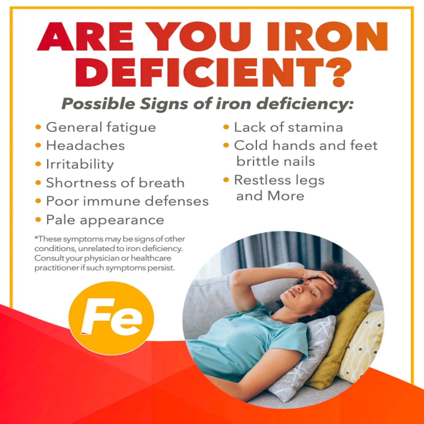 Nature's Plus NaturesPlus HemaPlex - Gentle Iron Supplement with Vitamin C, Methyl B12, Folate - Blood Health, Immune Support, Energy - Vegan, Gluten Free - 30 Tablets