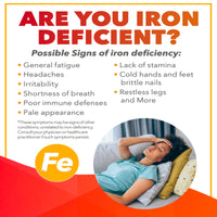 Nature's Plus NaturesPlus HemaPlex - Gentle Iron Supplement with Vitamin C, Methyl B12, Folate - Blood Health, Immune Support, Energy - Vegan, Gluten Free - 30 Tablets