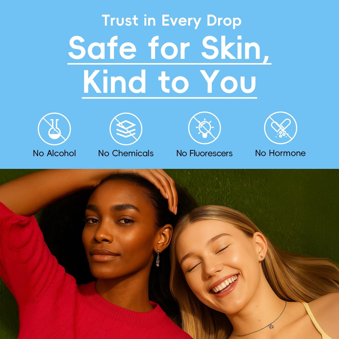 BeauBase Milk Skincare Set, 5 Pcs Face Care Kit with Shea Butter & Vitamin E for Hydrating & Revitalising, Christmas Birthday Gift for Women Teenage Girls Friends Wife, TSA-Friendly Travel Sizes