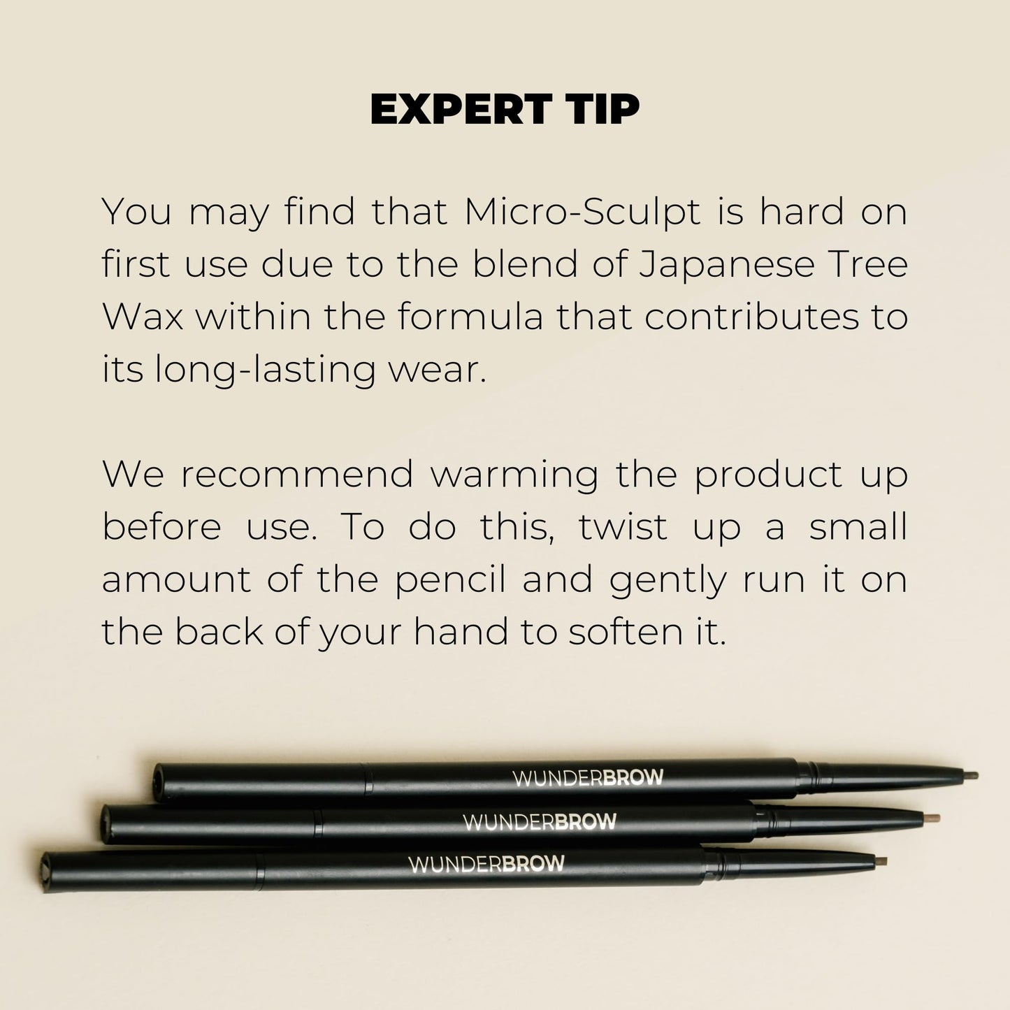 WUNDERBROW Micro-Sculpt Refillable Brow Pencil Refills, Includes 2 Refillable Cartridge's (Black/Brown)