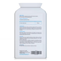swiss bioenergetics Choline Bitartrate 730mg Daily Dose, 120 Vegan Choline Supplement Capsules - UK Made Support for Healthy Liver Function and Fat Metabolism
