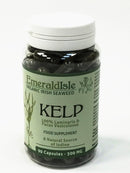 Emerald Isle Organic Irish Seaweed Kelp Seaweed Tablets 500 mg 90 Capsules Certified Organic Harvested in North Atlantic Coast of Ireland