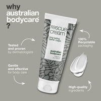 Australian Bodycare Rescue Cream for Sore Skin | Anti Redness Cream for Sore Bum | Bedsore Treatment | Healing Cream for Wounds & Nappy Rash | Barrier Cream for bedsores | 100ml