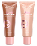 L'Oreal Paris L'Oréal Paris Lumi Glotion Illuminating Liquid Illuminate and Sculpt - Beauty Routine Hydrate Face and Body Shades 902 Light Glow + 904 Deep Glow - 2 x 40ml bottles