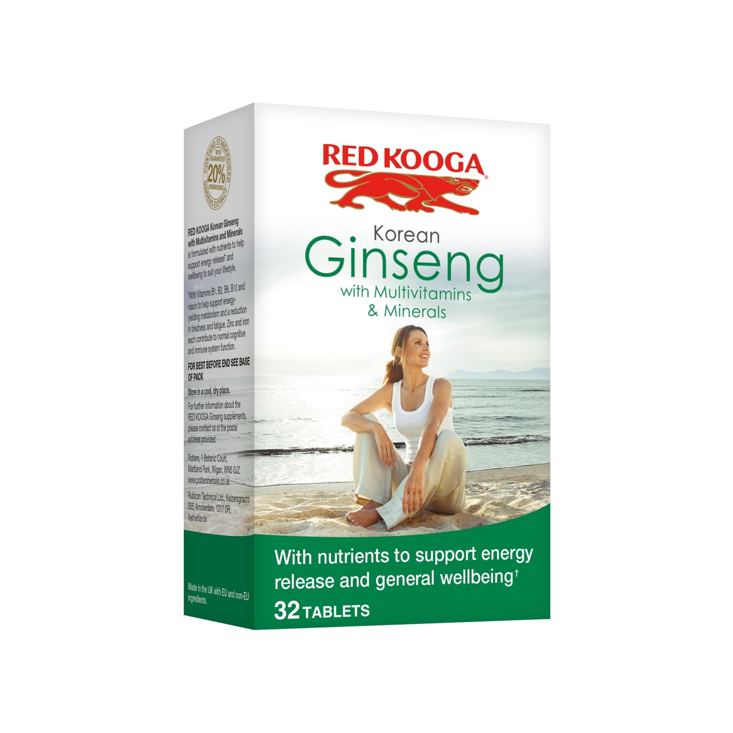 Red Kooga Ginseng Multivitamins & Minerals, 32 Tablets