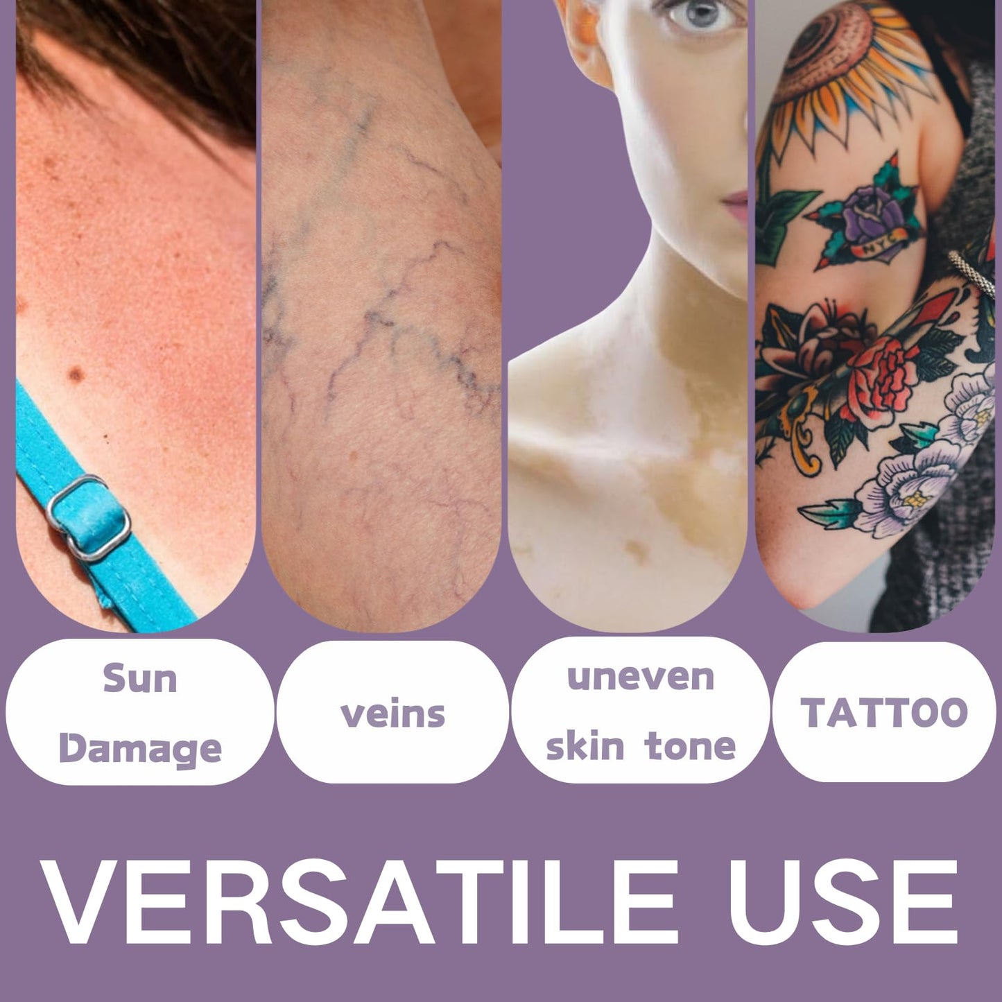 HERBENJOY SHEBEEDO Body Concealer Foundation with Brush,Full Coverage Tattoo Cover Up Makeup Colour Corrector,Leg Makeup To Cover Veins Complexion Perfector Even Tone,Concealer For Tattoo & Scars Dark Spots