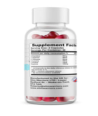 Slim Warriors Prime Vigor XL Gummys for Men Advanced Performance Supplement Male Vitamin 60ct