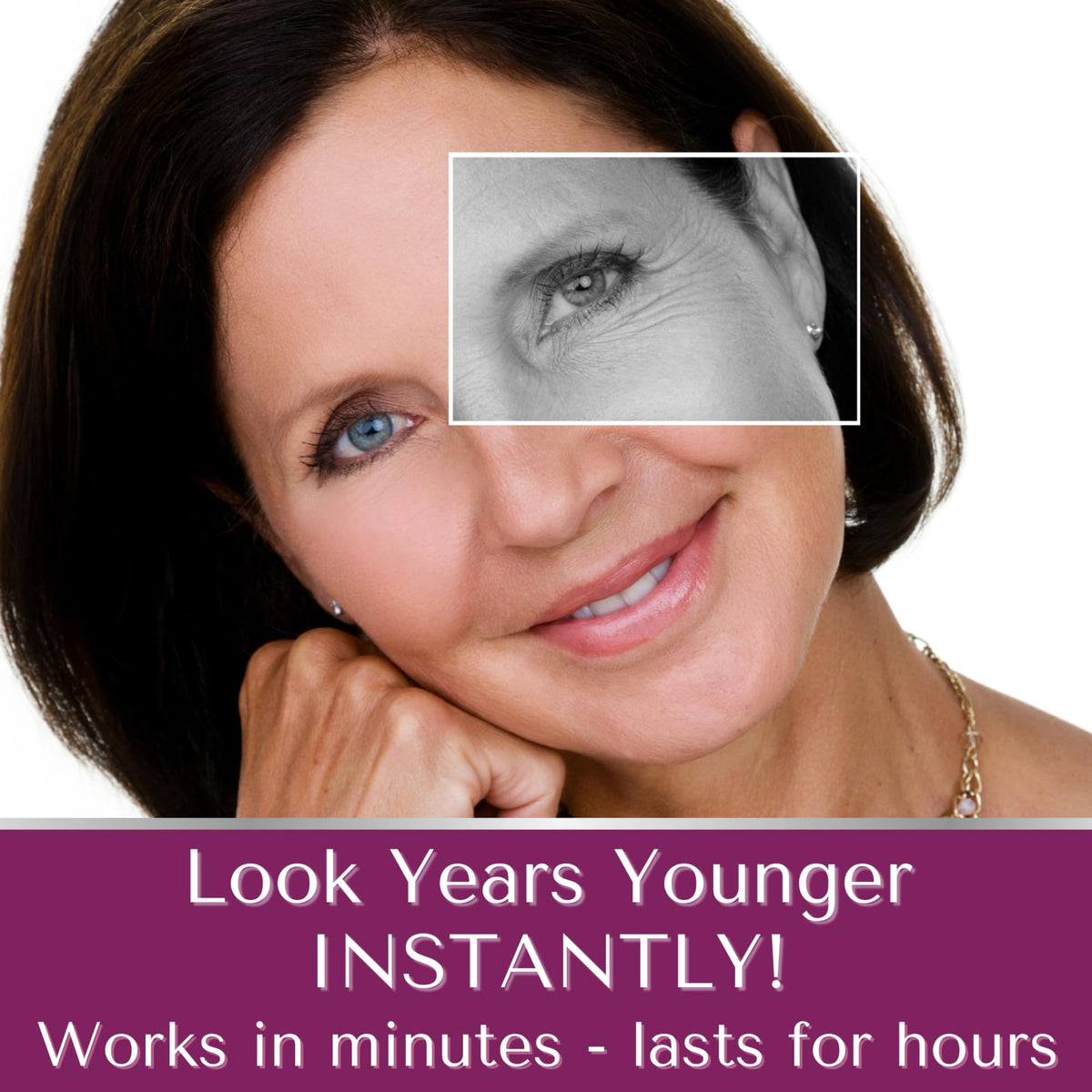 Dermaworks IMMACULIFT Instant Face Tightening Cream - Eye Cream for Dark Circles and Puffy Eyes - Temporary Eye Tightener - Instant Wrinkle Remover with Argireline Serum - Works in 2 Minutes – DERMAWORKS