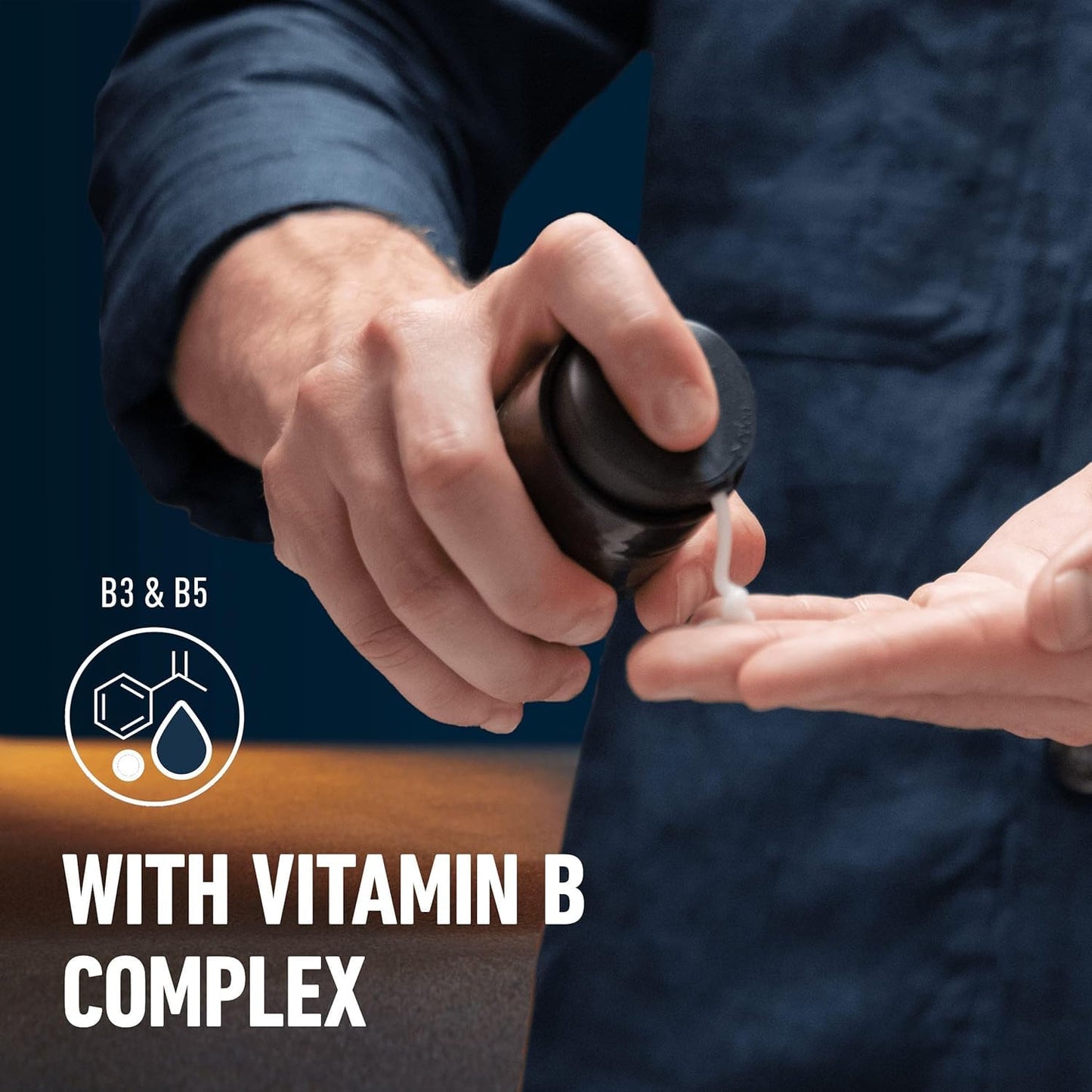 King C. Gillette Face & Beard Moisturiser for Men with Vitamin B (B3), B5 Complex & Argan Oil, 100 ml, (Pack of 2)