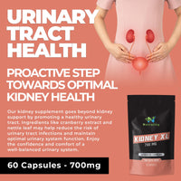 Nutrality Kidney XL Supplement 700mg Advanced Complex | Promotes Healthy Kidney Function and Urinary Tract Health | Natural Ingredients, Cranberry Extract | 60 Capsules. Vegan