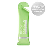 Revive Collagen 2500mg Plant Based Vegan Collagen with Added Vitamin B, C, D & E, Improved Skin, Hair & Nails | Raspberry Flavour | 14 Days